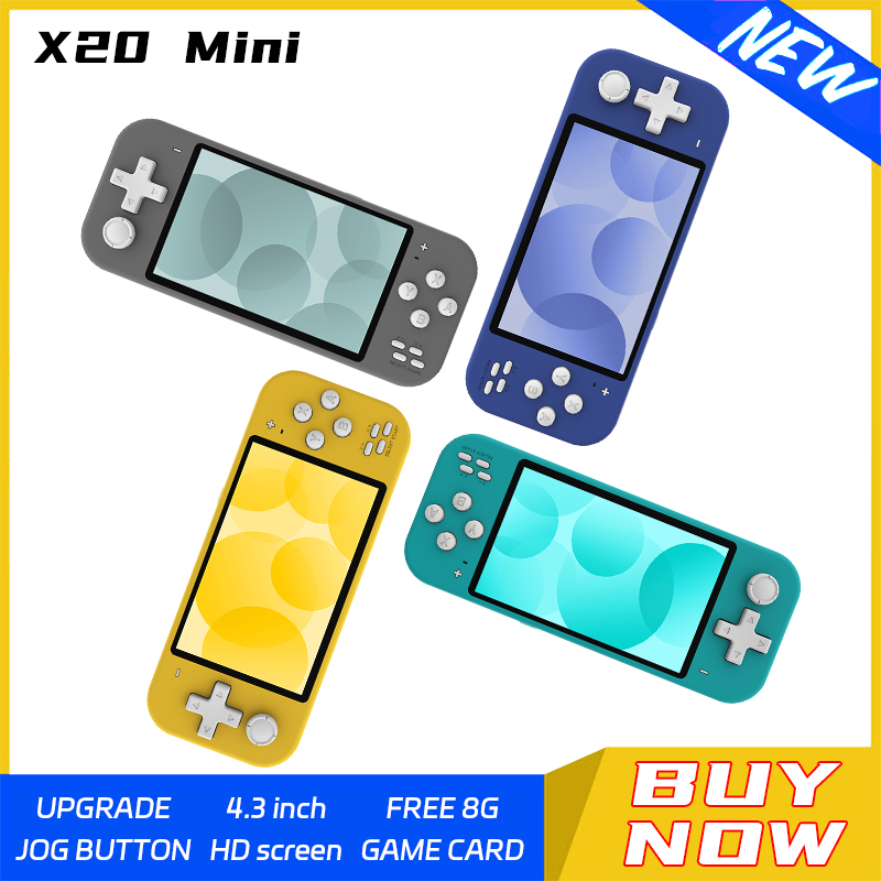 Gaming Console X20 - X20 Mini Retro Handheld Console 4.3