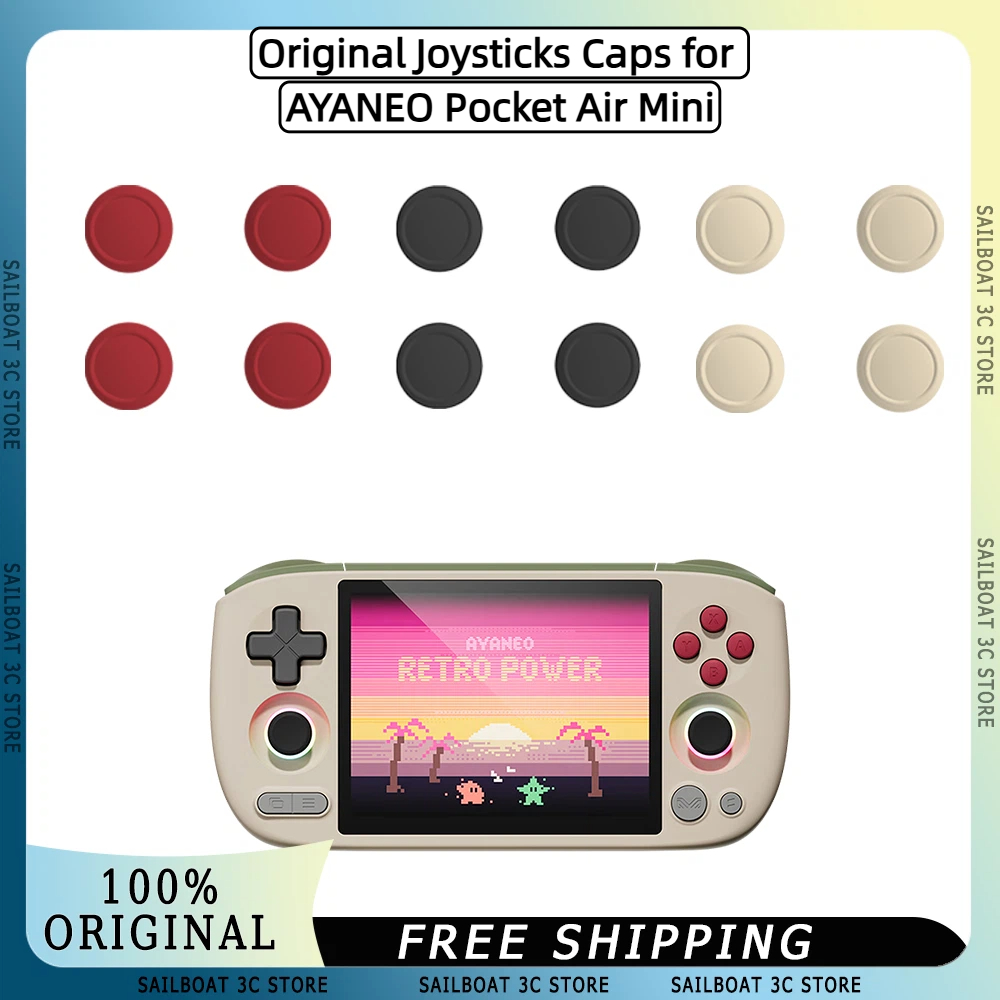 Gaming Console Mini - Original Joysticks Caps for AYANEO Pocket