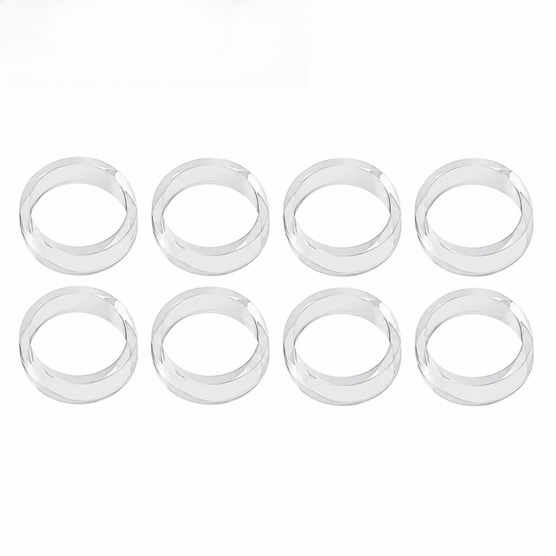 Gaming Console Kit - 8Pcs Elastic Silicone Joystick Rings Fit