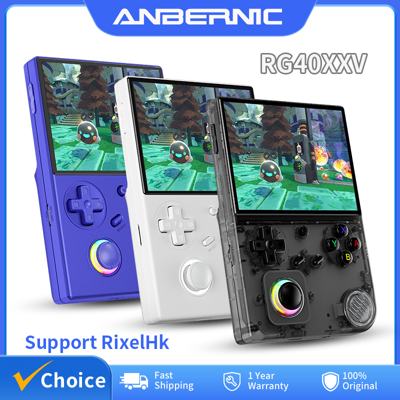 ANBERNIC RG40XXV Retro Handhel - Gaming Console Sale ulasan dan harga