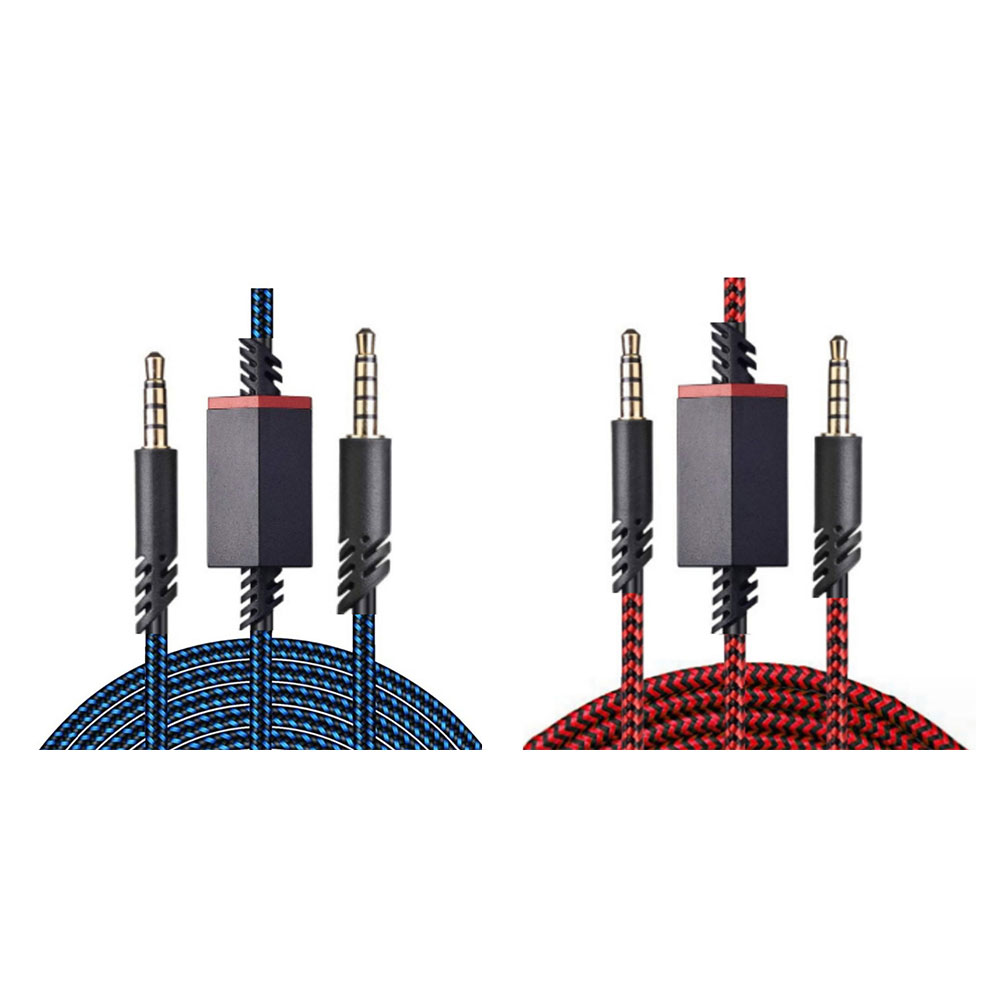Audio Cable Inline Mute Cord f - Gaming Console Headset ulasan dan harga