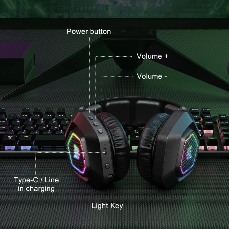 ONIKUMA B100 Wireless Gaming H - Gaming Console Amazon ulasan dan harga