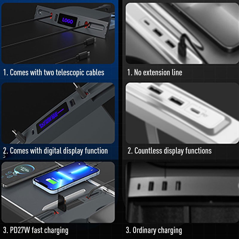 45W Central Control Fast Charg - Controller Charging Dock ulasan dan harga