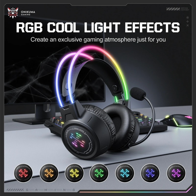 ONIKUMA GT889 Gaming Headphone - Gaming Console Apple ulasan dan harga