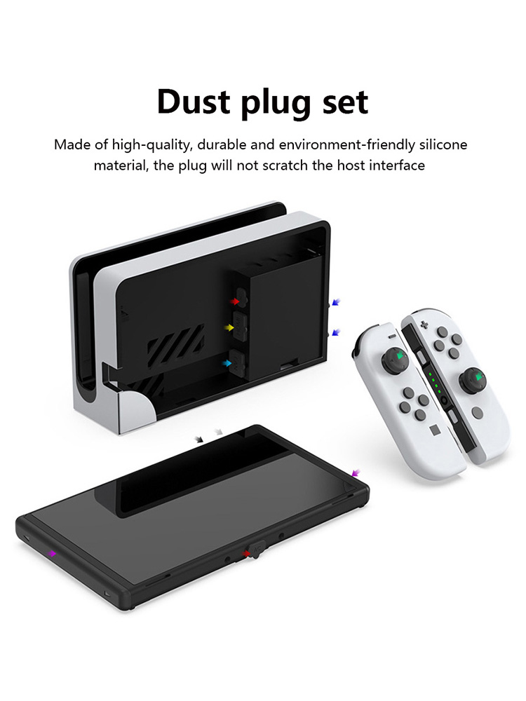 14 PCS/Set Dust Plug Silicone  - Gaming Console Kit ulasan dan harga