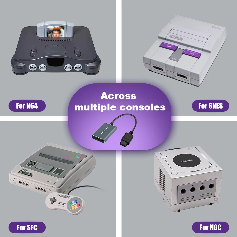 Bitfunx 720P Svideo / AV To HD - Gaming Console Mini ulasan dan harga