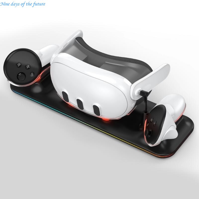 Charging Dock for 3 Headset Ch - Controller Charging Dock ulasan dan harga