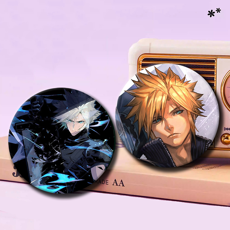 Final Fantasy VII Badge Cloud  - Gaming Console Cloud ulasan dan harga