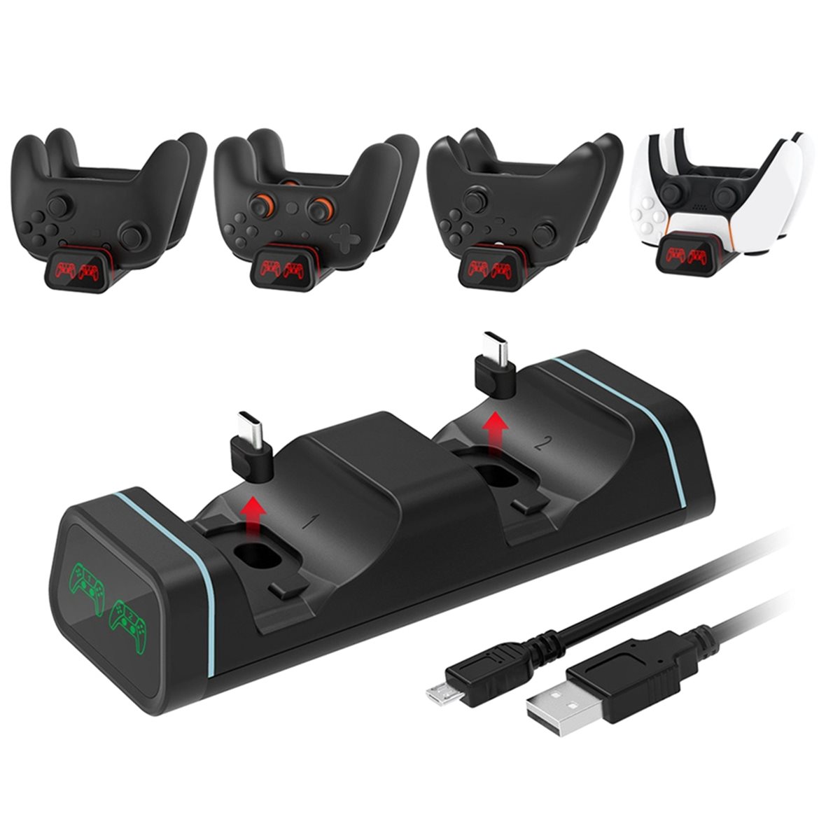 【MUST-HAVE LIST】 Dual Dock Cha - Controller Charging Dock ulasan dan harga
