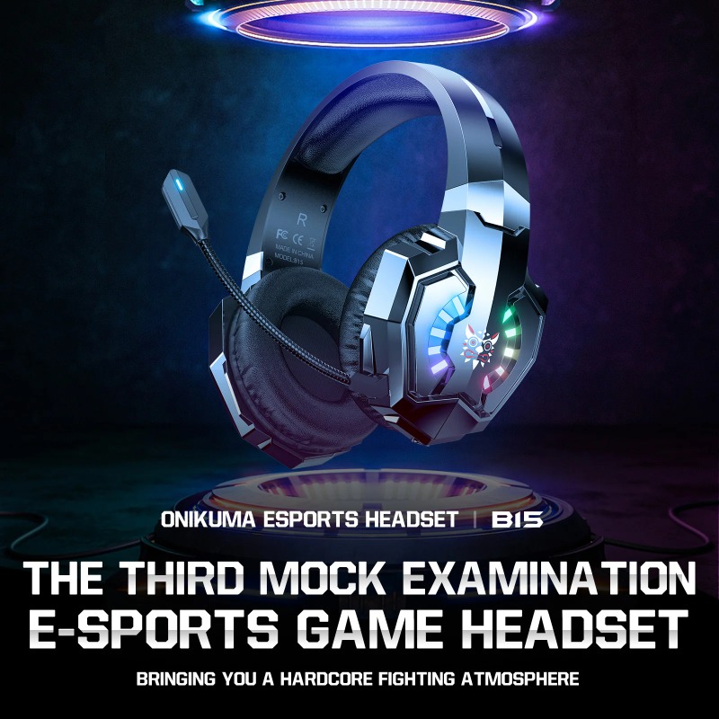ONIKUMA B15 Gaming Headset Wir - Gaming Console Amazon ulasan dan harga