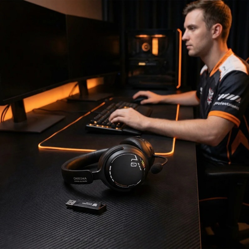 ONIKUMA GT886 Gaming Headset W - Gaming Console Apple ulasan dan harga