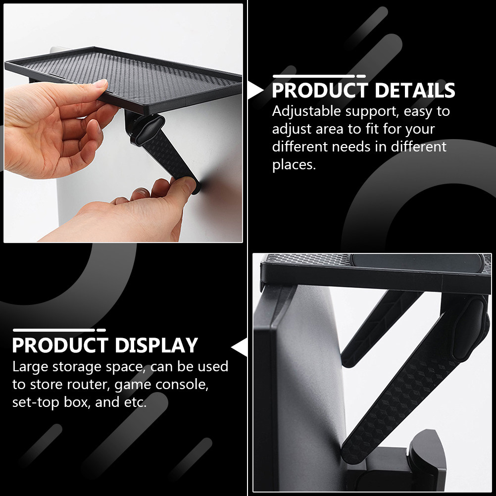 Punch-Free ABS TV Monitor Moun - Gaming Console In Tv ulasan dan harga