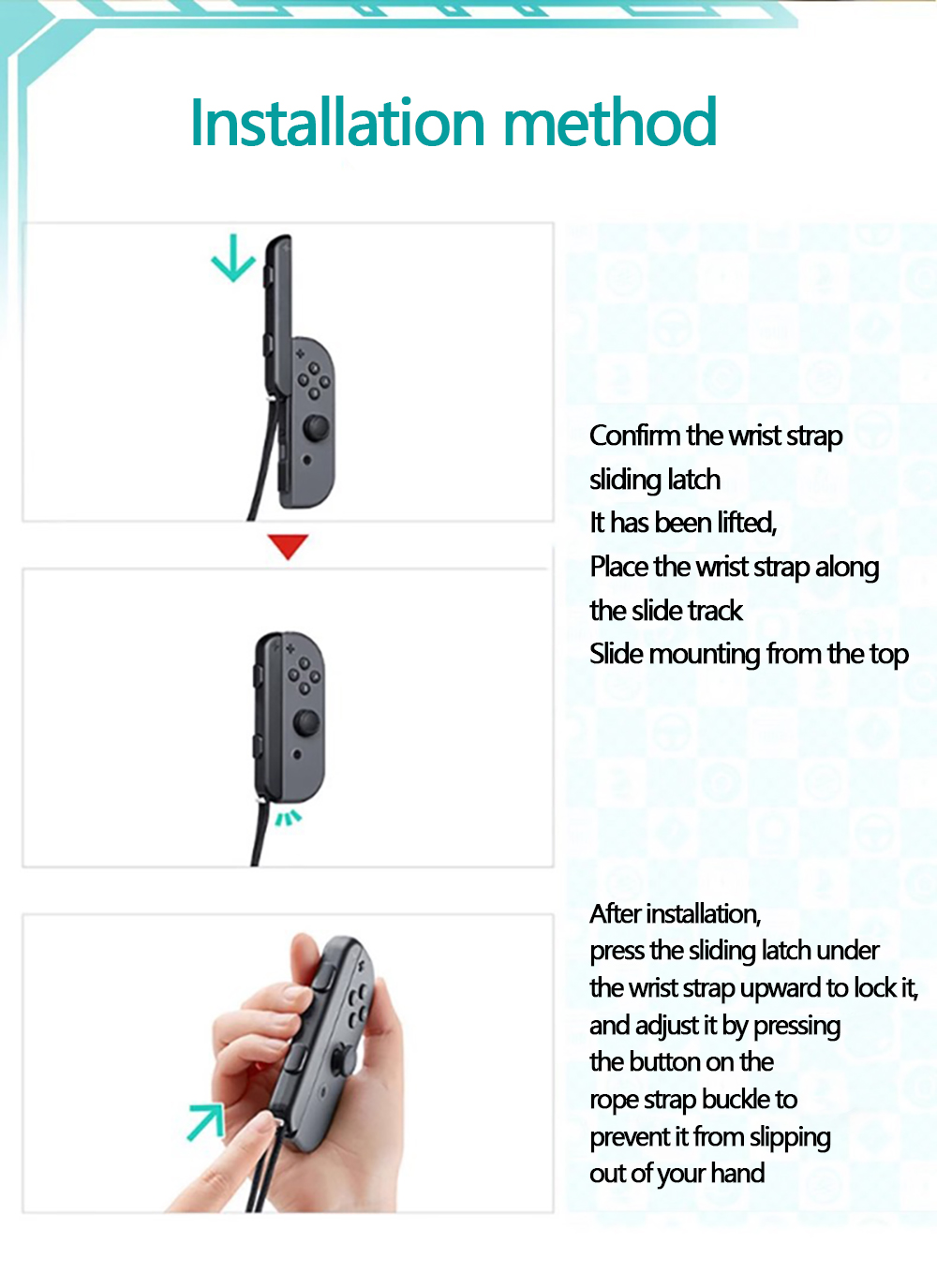 2Pcs Gamepad Hand Rope Wrist S - Gaming Console Kit ulasan dan harga