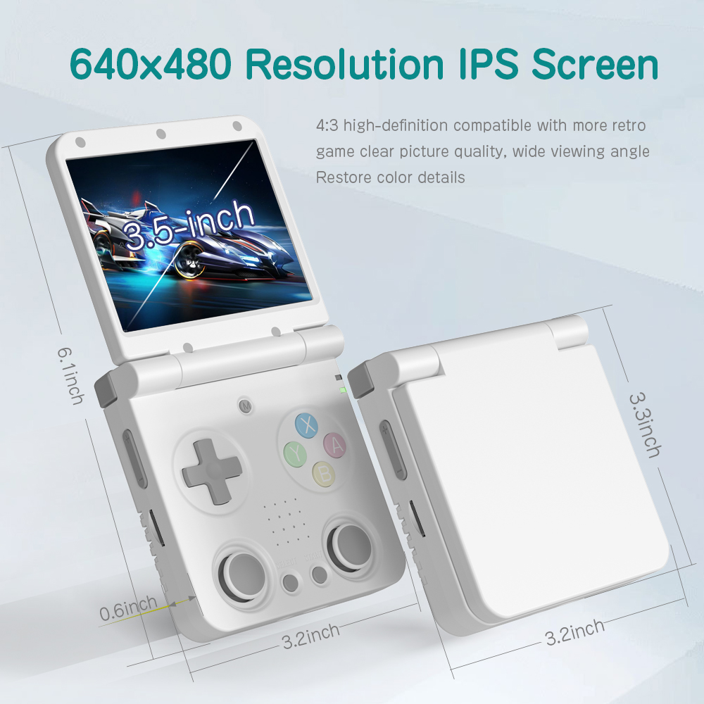 MIYOO FLIP V2 Handheld Game Pl - Gaming Console Os ulasan dan harga