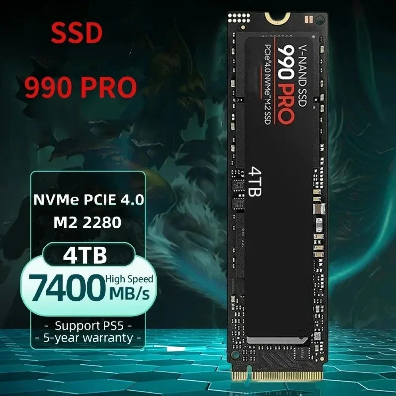 Hot Sale 990 PRO M.2 NVMe SSD  - Gaming Console Sale ulasan dan harga