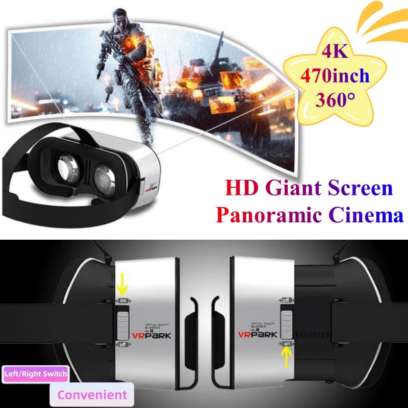 V5 Virtual Reality VR Glasses  - Gaming Console Vr ulasan dan harga