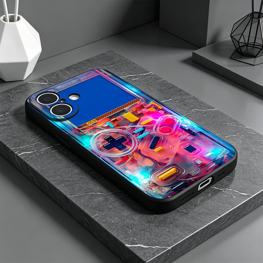 Color Gaming Console Phone Cov - Gaming Console Apple ulasan dan harga
