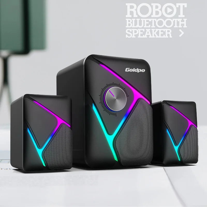 Computer Audio 2.1 Subwoofer E - Gaming Console Apple ulasan dan harga