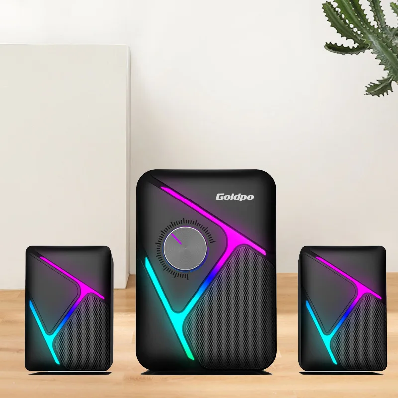 Computer Audio 2.1 Subwoofer E - Gaming Console Apple ulasan dan harga