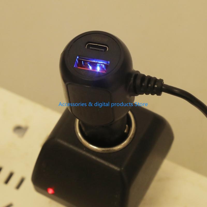 77JD Small Car Adapter PD20W U - Gaming Console In Car ulasan dan harga